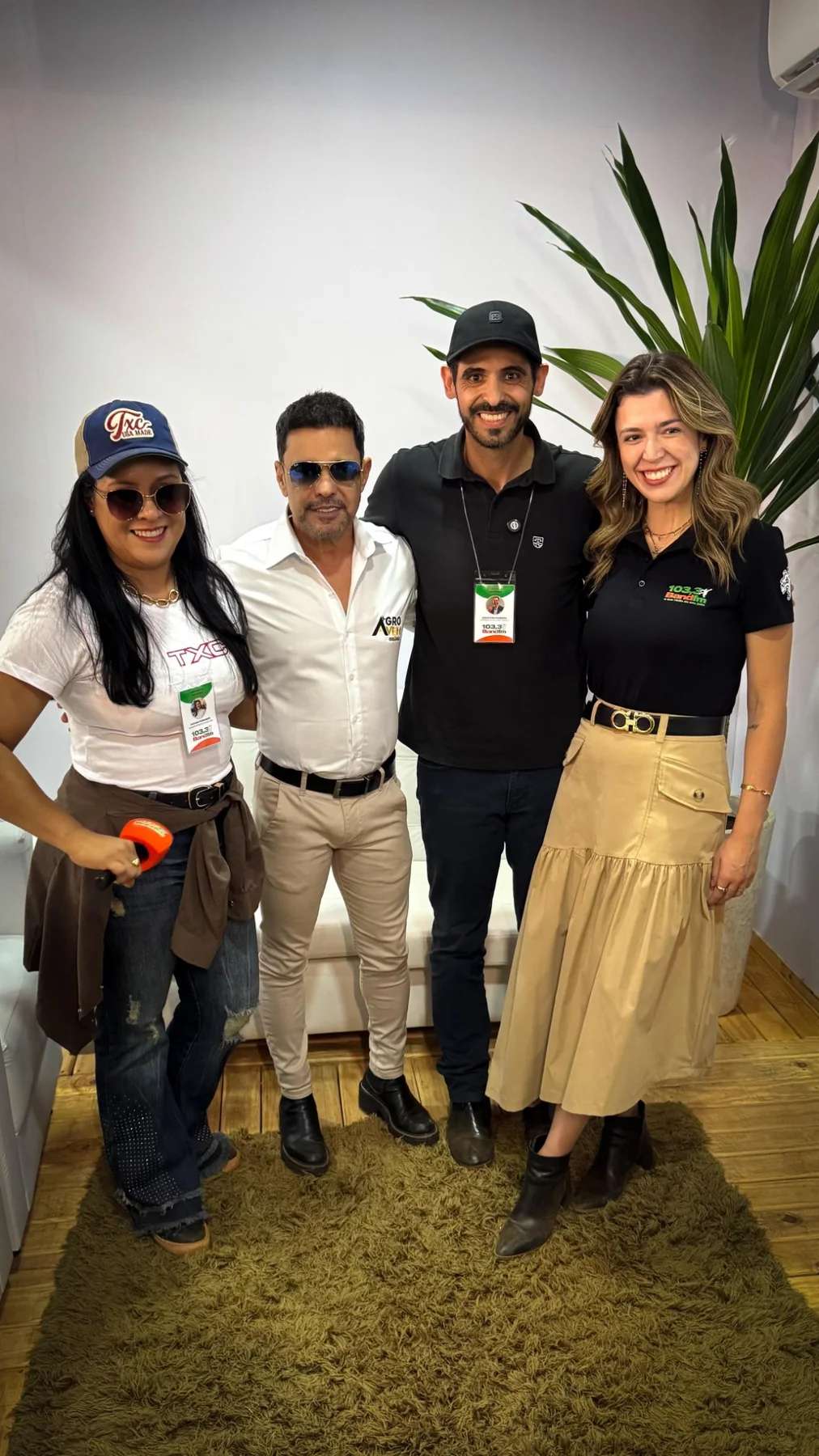 Sebastião Parreira em bastidores de entrevista