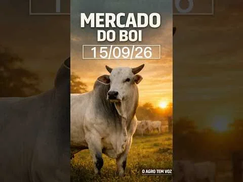🐂 PREÇO DO BOI GORDO HOJE — 15/09/2026