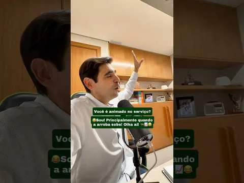 Gravando o Mercado do Boi e chega aquela notícia que muda até o jeito de falar: a arroba subiu! 😂🐂
