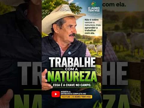 Não lute contra a natureza na sua fazenda #Pecuária #DicaAgro