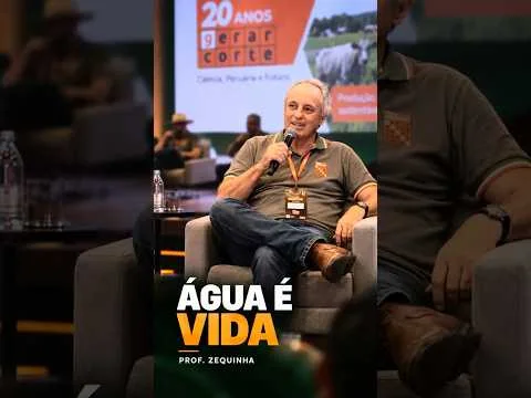 💧 Água é vida. E sem água não existe pecuária, agricultura nem produção de alimentos.