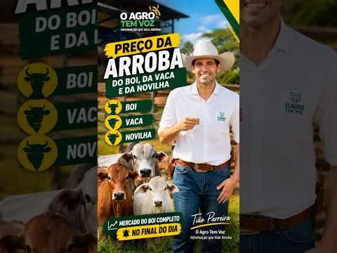 BOI GORDO HOJE: arroba chega a R$ 400 em negócio pontual!